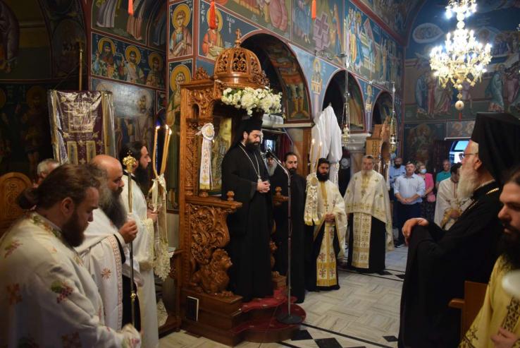 Εσπερινός Ονομαστηριών Μητροπολίτου Ιλίου Αθηναγόρου