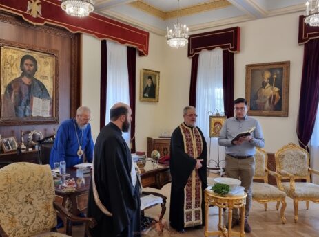 ΚΥΠΡΟΣ : Αγιασμός για το προσωπικό της Ιεράς Αρχιεπισκοπής