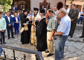 Ο Καστορίας Καλλίνικος στις εκδηλώσεις του ολοκαυτώματος του Λεχόβου