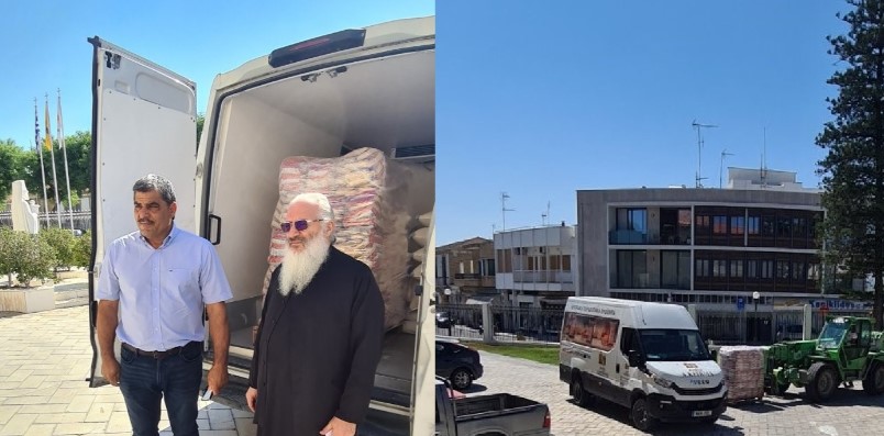 Δωρεά της Παγκύπριας Οργάνωσης Σιτοπαραγωγών στην Εκκλησία Κύπρου