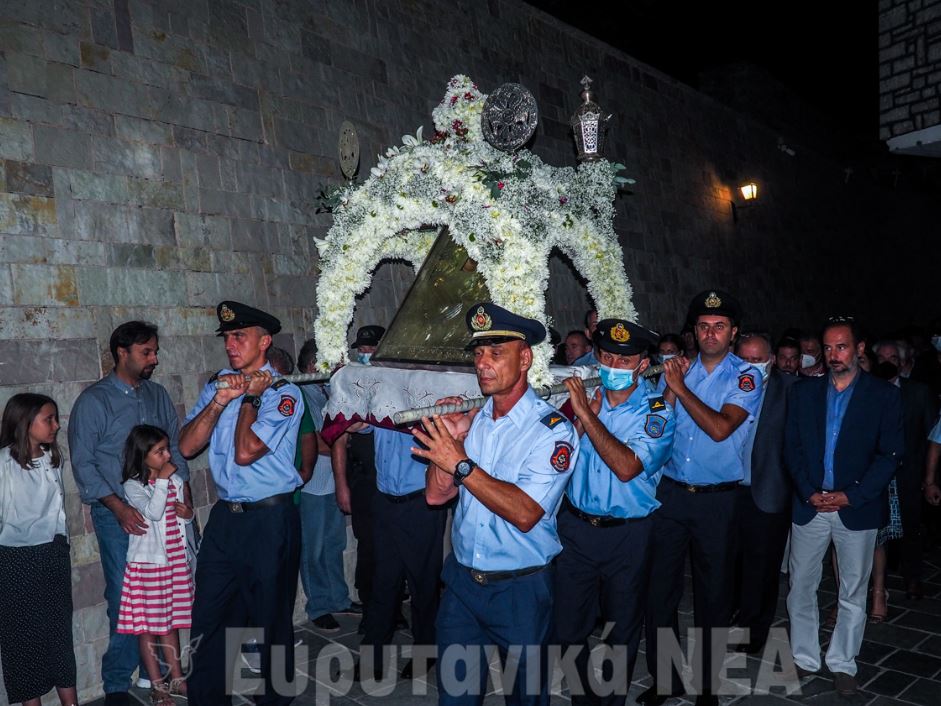 Η ΟΡΘΟΔΟΞΙΑ τιμά την «Αρχόντισσα» της Ρούμελης! ΠΑΝΑΓΙΑ ΠΡΟΥΣΙΩΤΙΣΣΑ - Η λιτάνευση της Εικόνας της με πομπή χιλιάδων λαού!