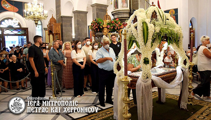 Πανευφρόσυνος ο εορτασμός της Κοιμήσεως της Θεοτόκου στη Νεάπολη