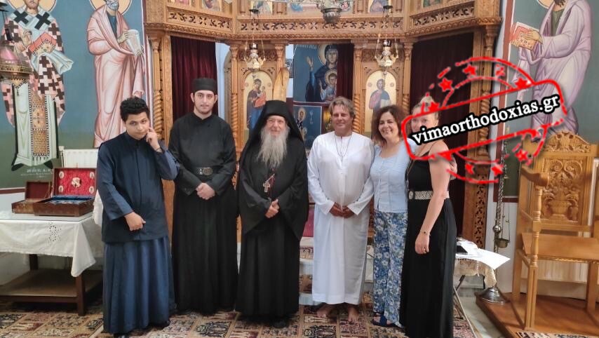 Λατίνος έγινε Χριστιανός Ορθόδοξος στο Μοναστήρι του Αγίου Σπυρίδωνος Προμυρίου στο Πήλιο