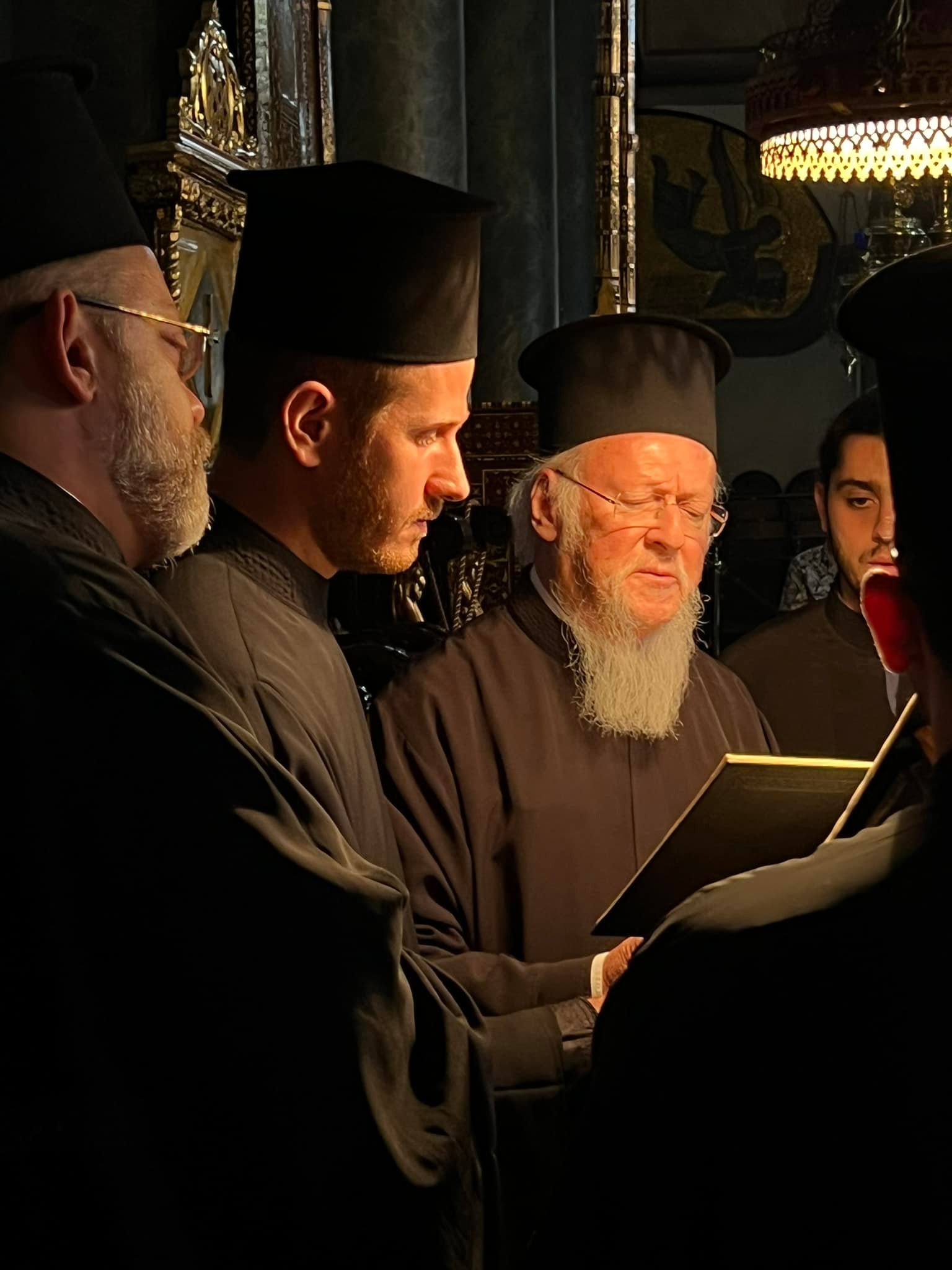 Ο Οικουμενικός Πατριάρχης έψαλε στον Παρακλητικό Κανόνα