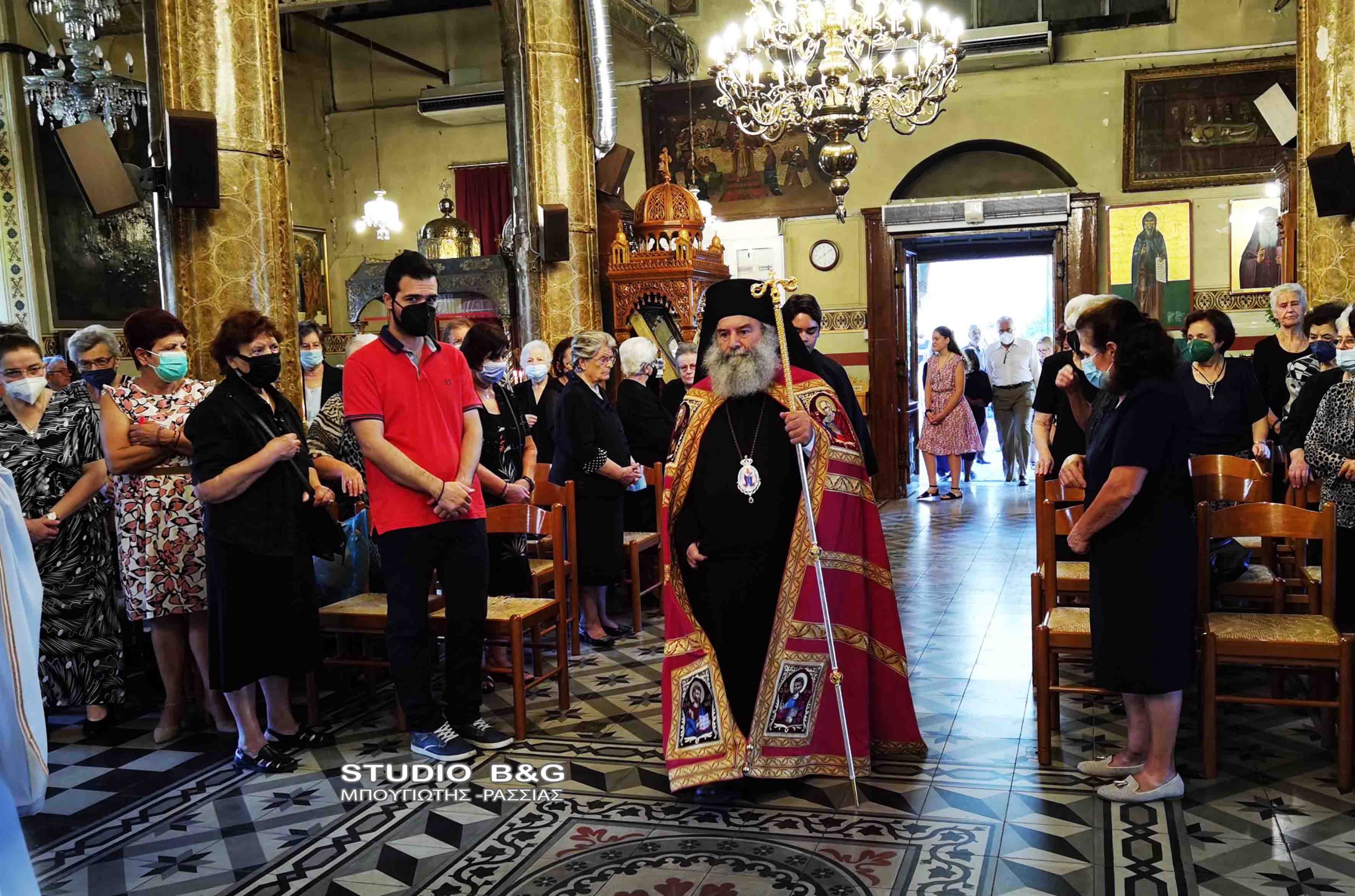 Άργος: Αρχιερατική θεία Λειτουργία χοροστατούντος του Μάνης Χρυσοστόμου