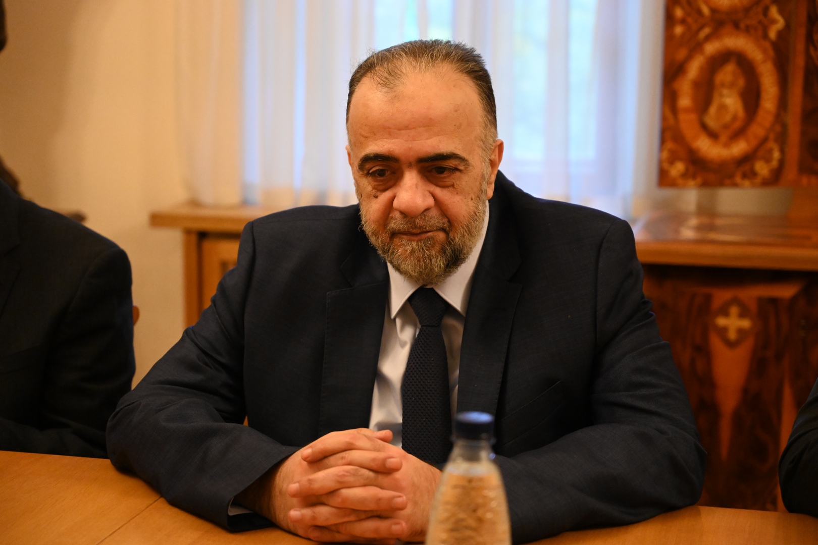 Ο μητροπολίτης Βολοκολάμσκ Αντώνιος συναντήθηκε με τον υπουργό Βακουφίων της Αραβικής Δημοκρατίας της Συρίας