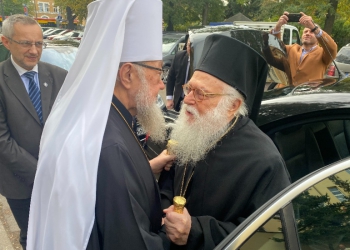 Ο Αρχιεπίσκοπος Αλβανίας Αναστάσιος στη Βαρσοβία