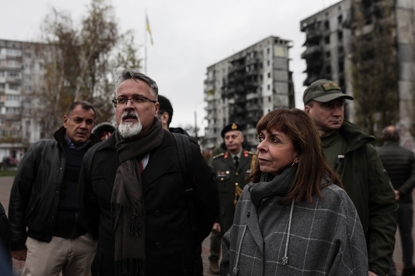 Στην Ουκρανία η ΠτΔ με τον Νίκο Παναγιωτόπουλο