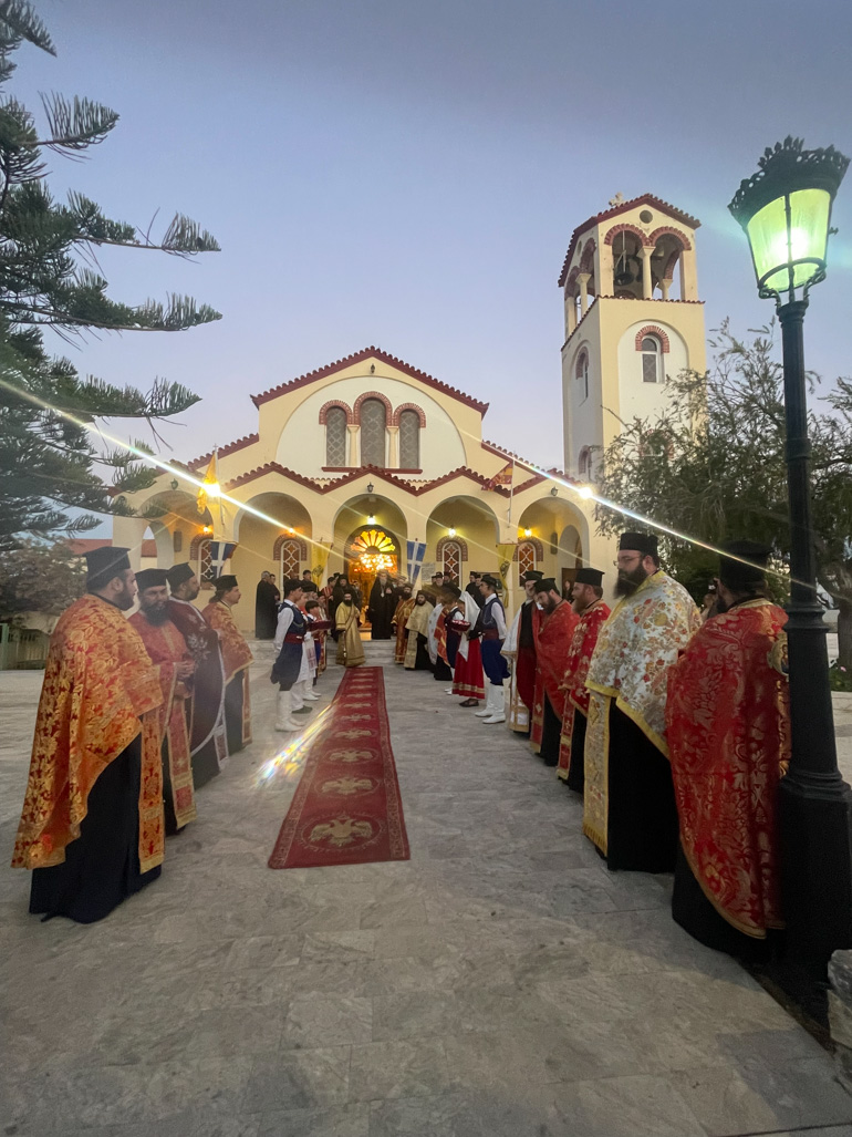 Κίσαμος: Λαμπρός ο εορτασμός του Αγίου Αμφιλοχίου