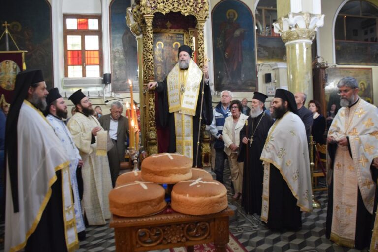 ΤΡΙΚΑΛΑ: Τίμησαν την Παναγία «Γερόντισσα» στον Ιερό Ναό Αγίας Παρασκευής