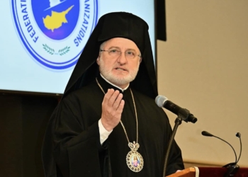 His Eminence Archbishop Elpidophoros  attended the Cultural event held by FCAO and PSEKA to remember the EOKA Struggle in Cyprus at The Church of The Resurrection in Brookville, NY on Saturday March 30th, 2024.
© PHOTOS: GOA/Dimitrios Panagos