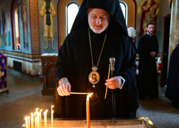 Contrition Vespers Officiated by H.E. Archbishop Elpidophoros on Sunday evening after Sunday of Orthodoxy at The Church of Our Savior in Rye, NY.
© PHOTOS: GOA/Dimitrios Panagos