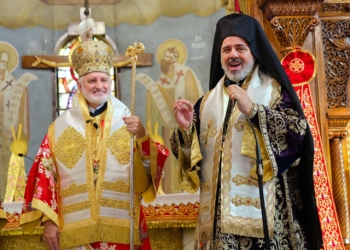H.E. Archbishop Elpidophoros Officiated Orthros and Divine Liturgy on the Feast of St. Demetrios at St. Demetrios Greek Orthodox Cathedral in Astoria, NY on October 26th, 2025. Concelebrants with H.E. were Metropolitan of Buenos Aires Joseph and His Grace Bishop Athenagoras.
© PHOTOS: GOA/Dimitrios Panagos